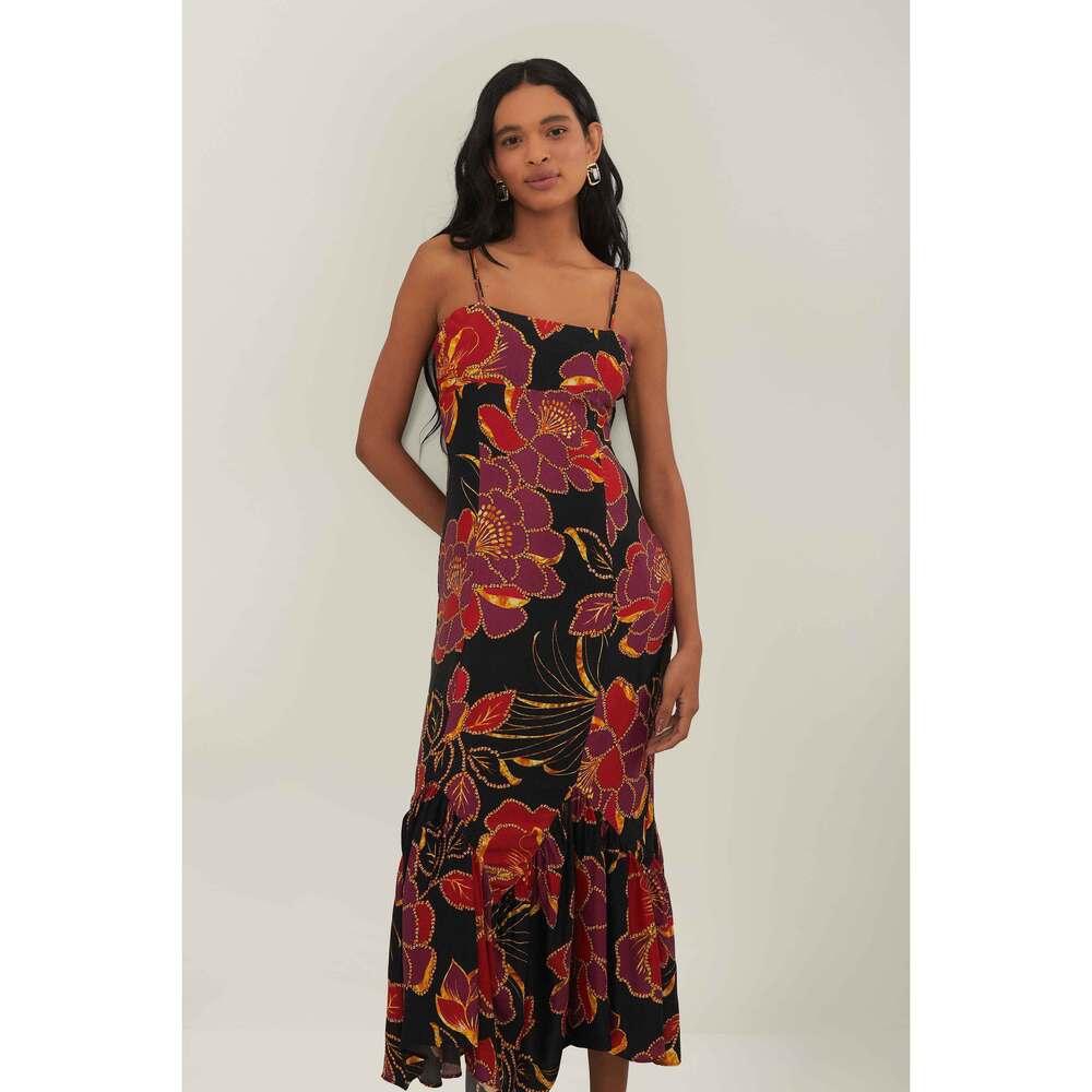 Farm Rio floral Maxi Dress